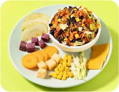 Žāvēti dārzeņi un augļu maisījums